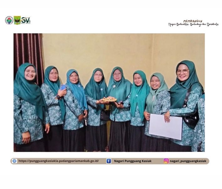  Kreatif dan Berdaya Saing: PKK Pungguang Kasiak Raih Juara I Lomba Sushi pada Pertemuan bulan PKK 